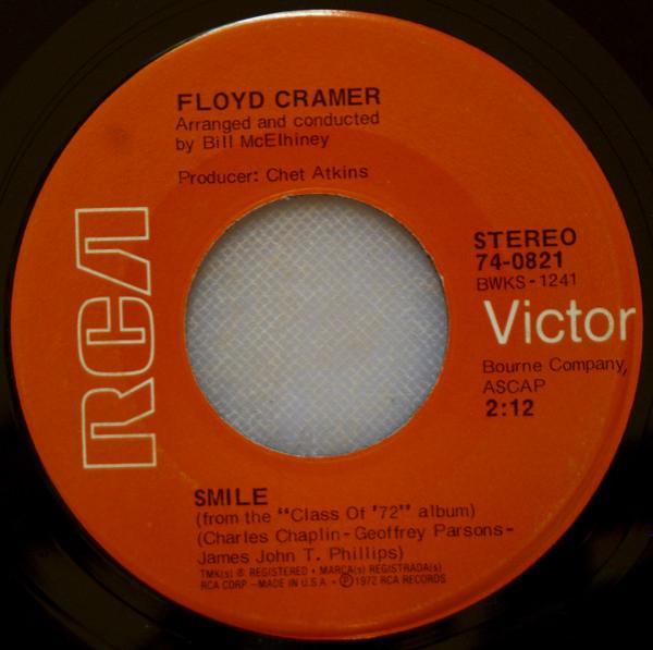 Floyd Cramer - Smile / Quiet Girl