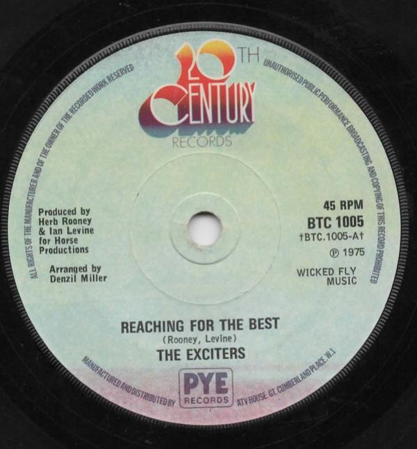 The Exciters - Reaching For The Best / Keep On Reachin'