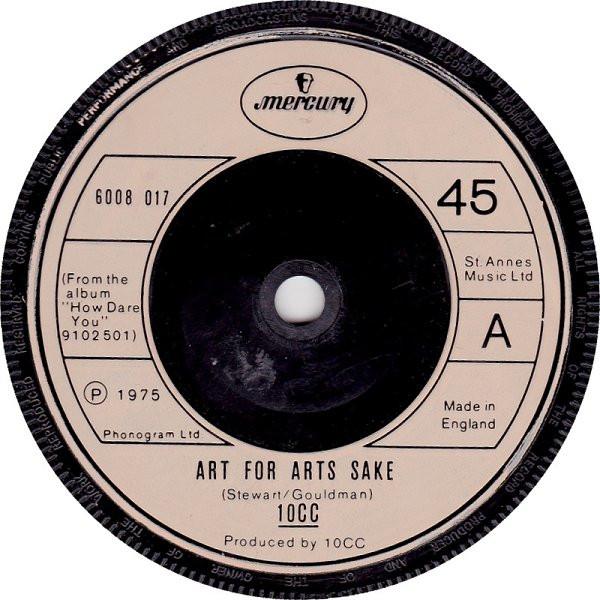 10cc - Art For Arts Sake