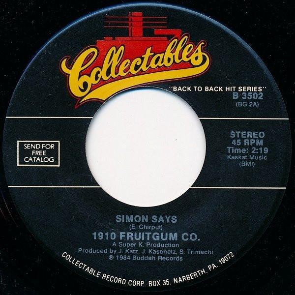 1910 Fruitgum Company - Simon Says / 1, 2, 3, Red Light