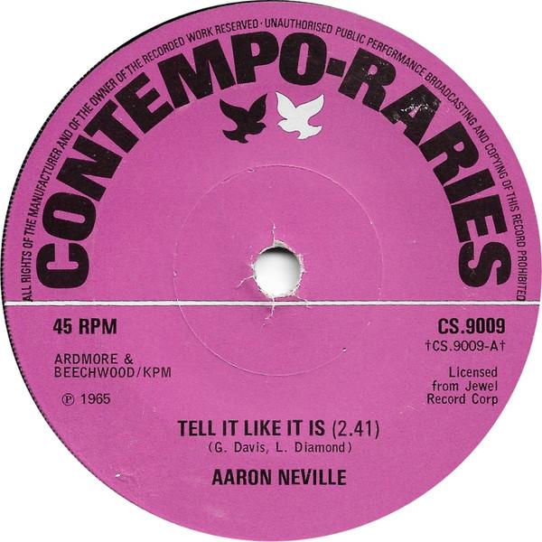 Aaron Neville - Tell It Like It Is / Why Worry