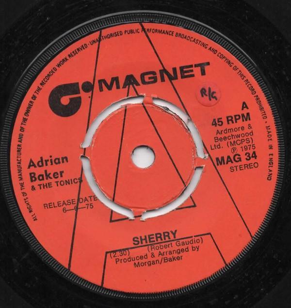 Adrian Baker, The Tonics (3) - Sherry