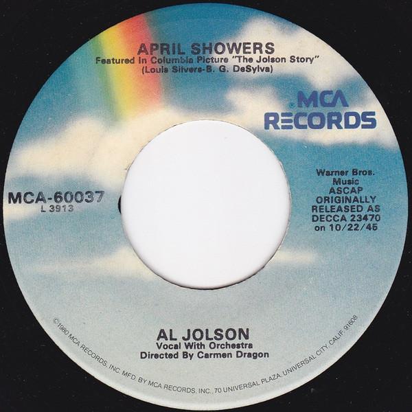 Al Jolson - Swanee / April Showers