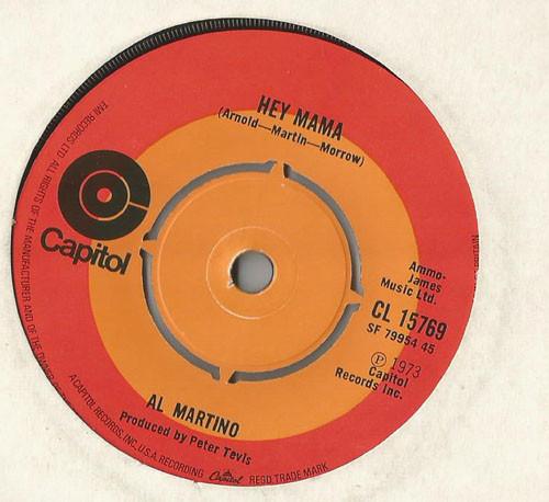 Al Martino - Hey Mama / I Love You And You Love Me