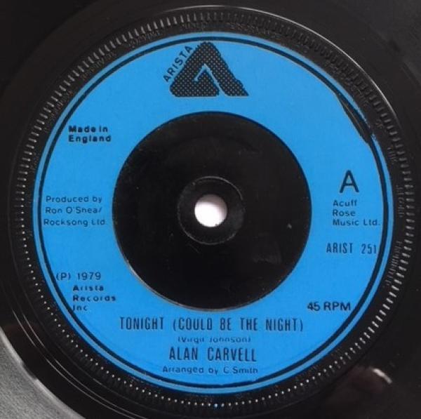 Alan Carvell - Tonight (Could Be The Night)