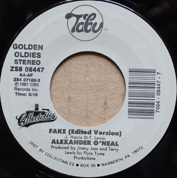 Alexander O'Neal - Fake (Edited Version)