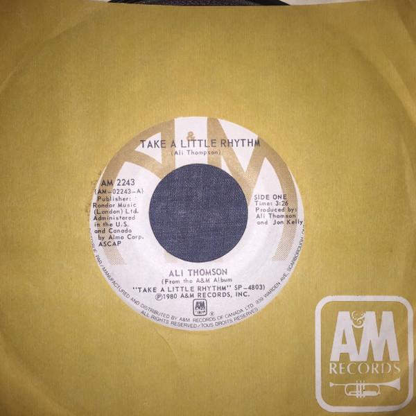 Ali Thomson - Take A Little Rhythm
