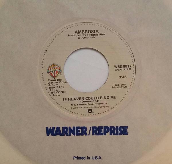 Ambrosia (2) - If Heaven Could Find Me / Apothecary