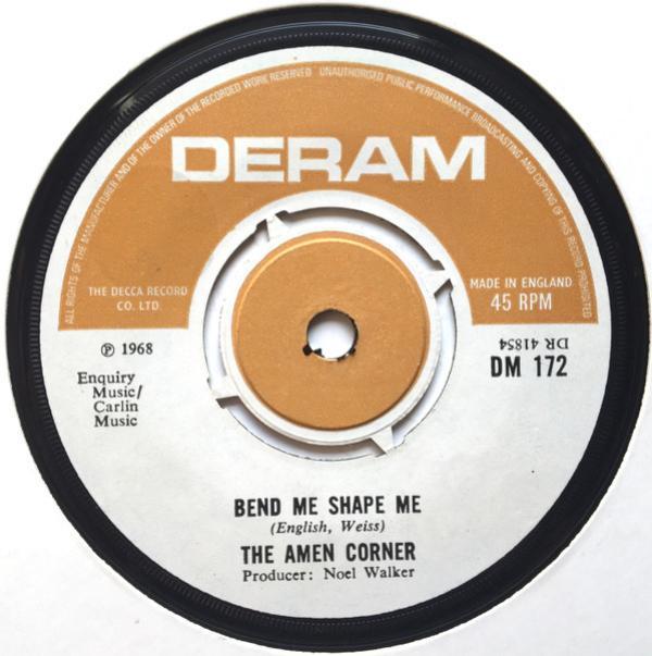 Amen Corner - Bend Me Shape Me