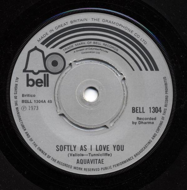 Aquavitaë - Softly As I Love You