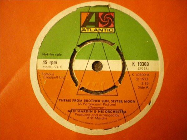 Arif Mardin & His Orchestra - Theme From Brother Sun, Sister Moon