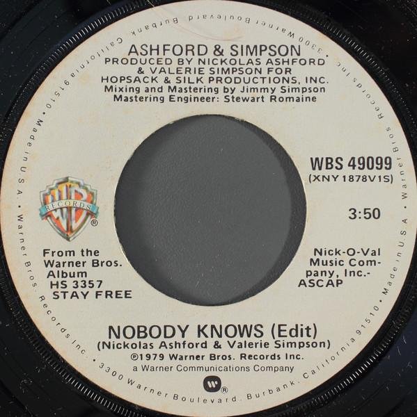 Ashford & Simpson - Nobody Knows / Crazy