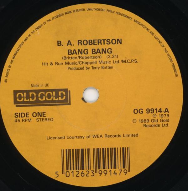 B. A. Robertson - Bang Bang