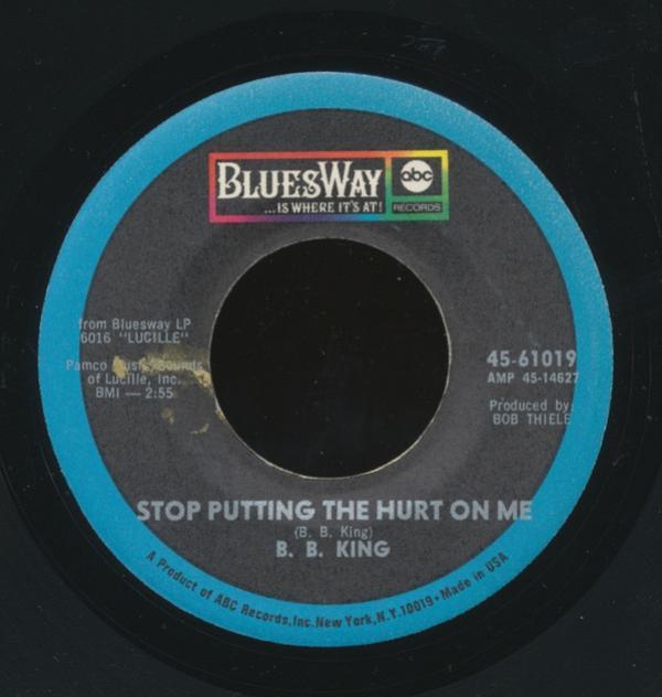 B.B. King - Stop Putting The Hurt On Me / The B.B. Jones