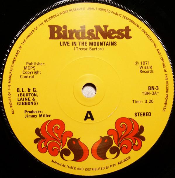 B.L. & G. (Burton, Laine & Gibbons) - Live In The Mountains
