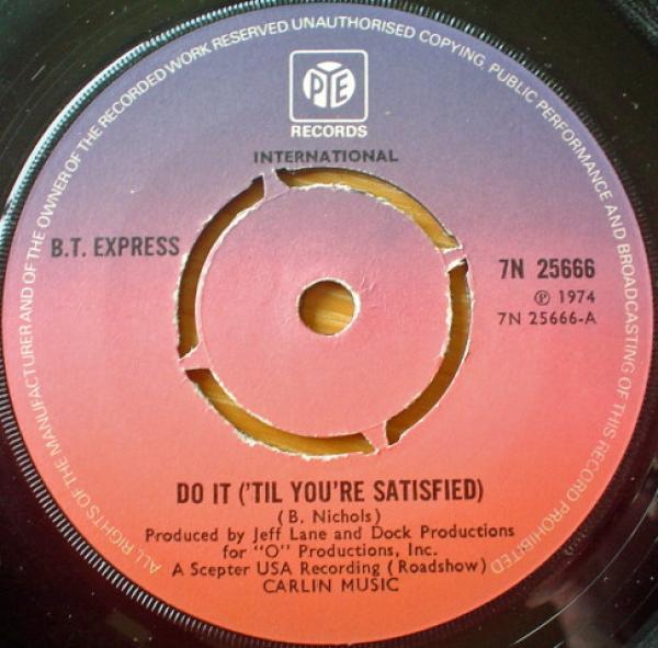 B.T. Express - Do It ('Til You're Satisfied)