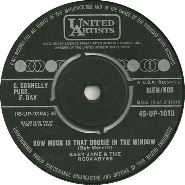 Baby Jane And The Rockabyes - How Much Is That Doggie In The Window