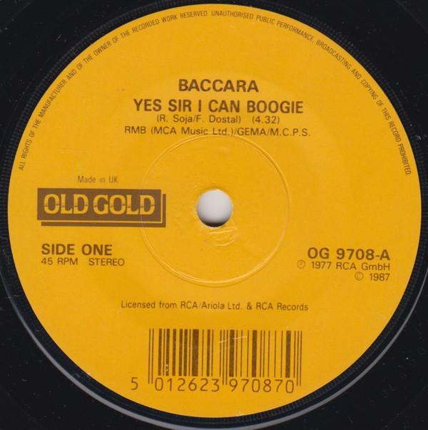 Baccara - Yes Sir, I Can Boogie / Sorry I'm A Lady