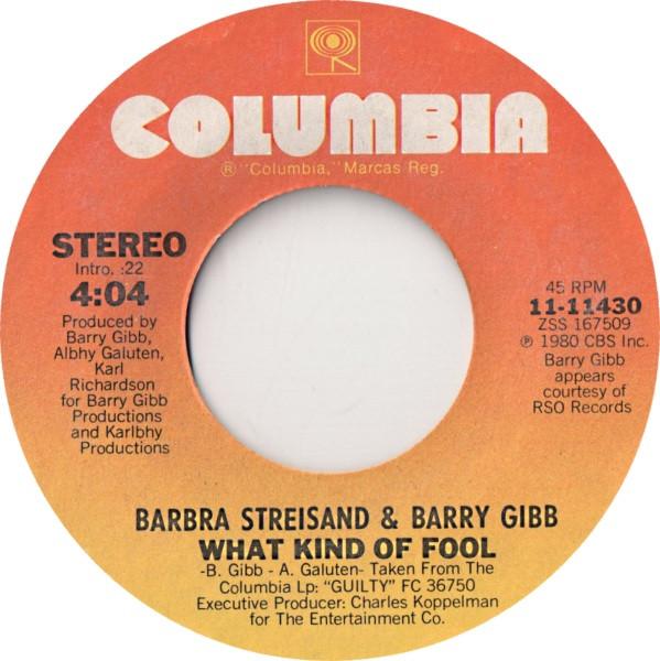 Barbra Streisand, Barry Gibb - What Kind Of Fool