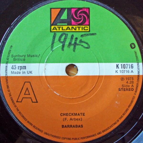 Barrabas - Checkmate