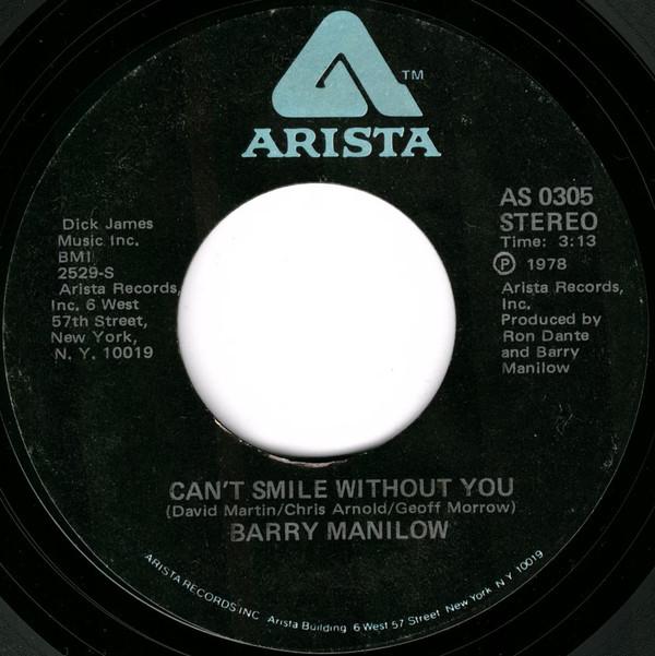 Barry Manilow - Can't Smile Without You