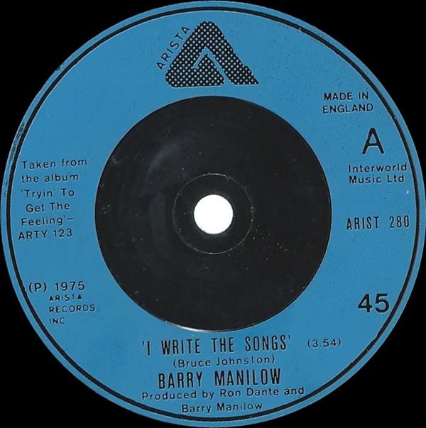 Barry Manilow - I Write The Songs