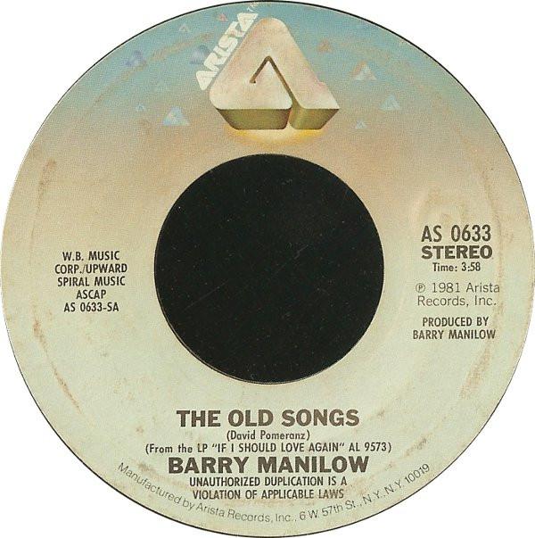 Barry Manilow - The Old Songs