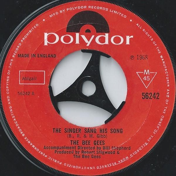 Bee Gees - The Singer Sang His Song