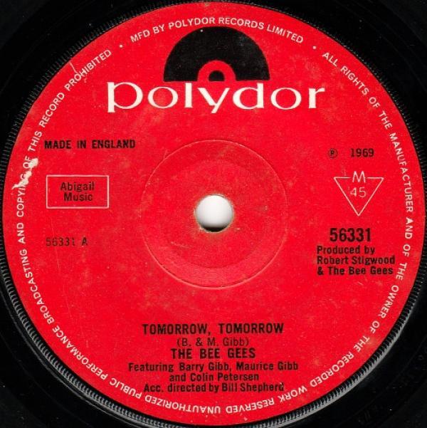 Bee Gees - Tomorrow Tomorrow