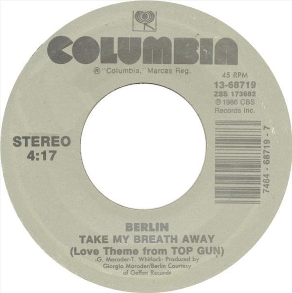 Berlin - Take My Breath Away (Love Theme From Top Gun)