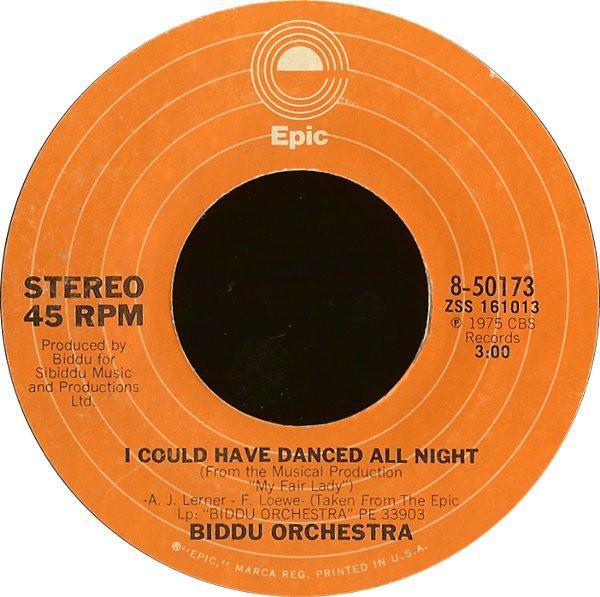Biddu Orchestra - I Could Have Danced All Night