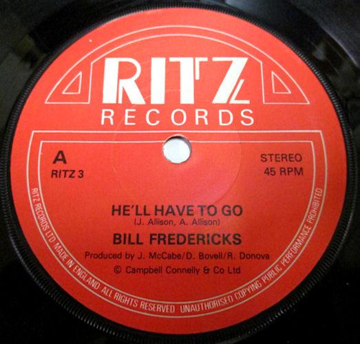 Bill Fredericks - He'll Have To Go