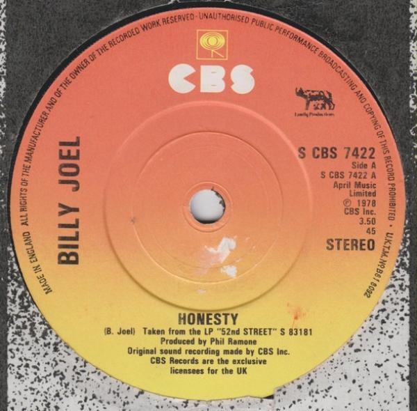 Billy Joel - Honesty