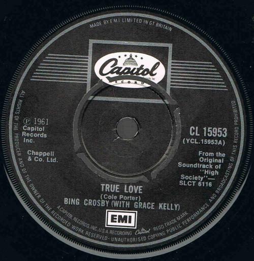Bing Crosby, Grace Kelly - True Love