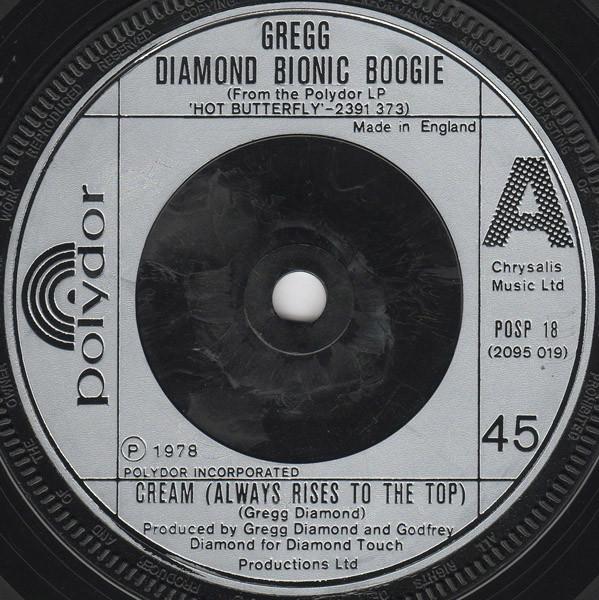 Bionic Boogie, Gregg Diamond - Cream (Always Rises To The Top)
