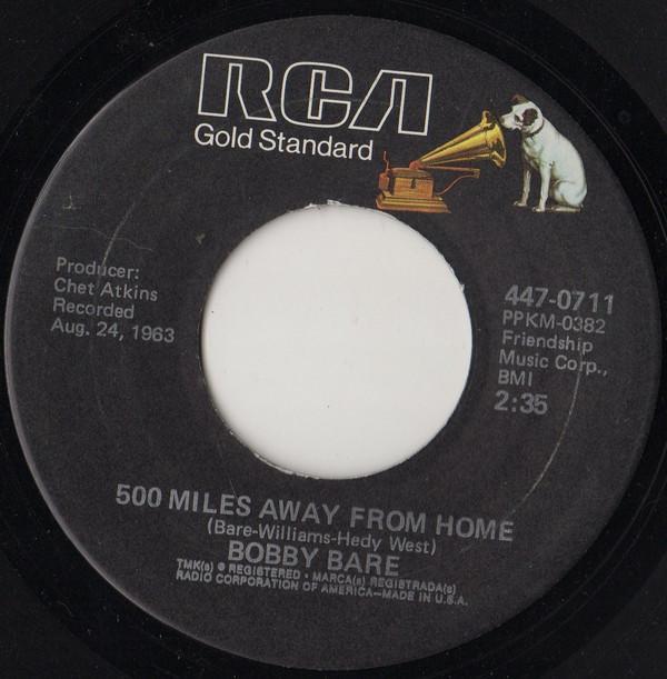 Bobby Bare - 500 Miles Away From Home / Detroit City