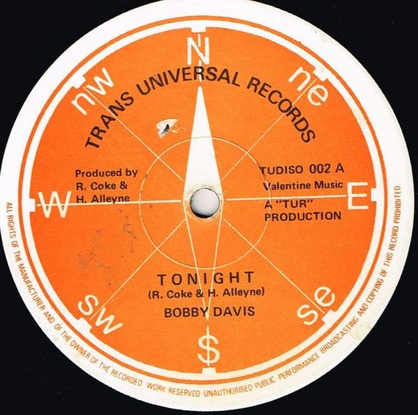 Bobby Davis (6) - Tonight / Love Comes Naturally