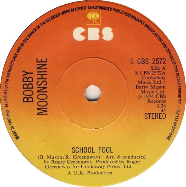 Bobby Moonshine - School Fool