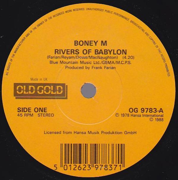 Boney M. - Rivers Of Babylon / Brown Girl In The Ring