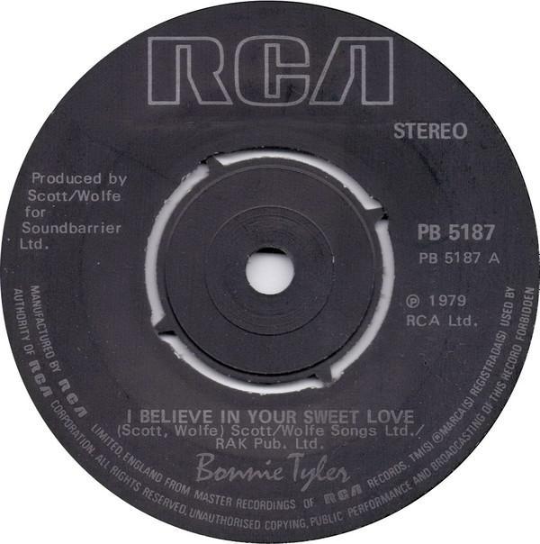 Bonnie Tyler - I Believe In Your Sweet Love