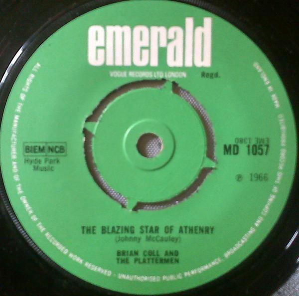 Brian Coll, The Plattermen - The Blazing Star Of Athenry