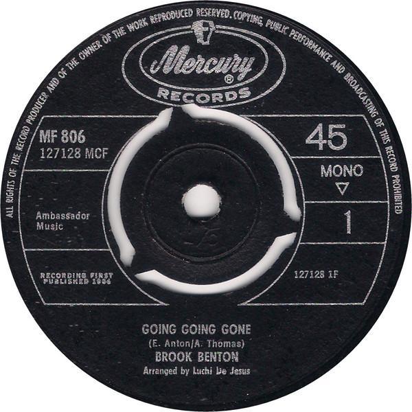 Brook Benton - Going Going Gone