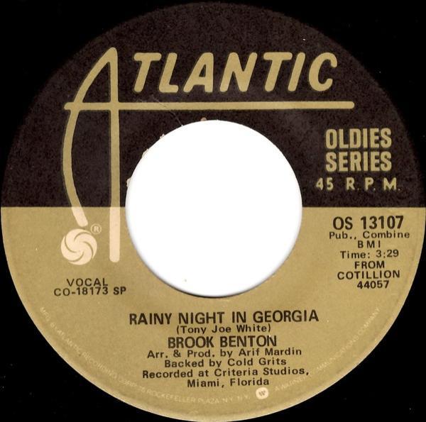 Brook Benton - Rainy Night In Georgia / Nothing Can Take The Place Of You