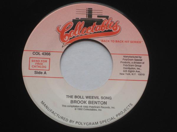Brook Benton - The Boll Weevil Song / Hotel Happiness