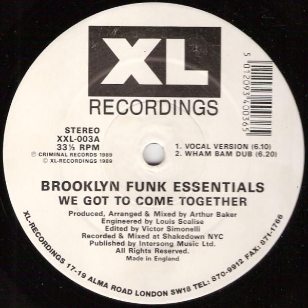 Brooklyn Funk Essentials (2) - We Got To Come Together