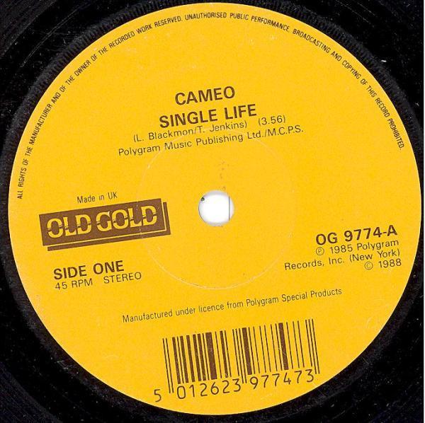 Cameo - Single Life / She's Strange