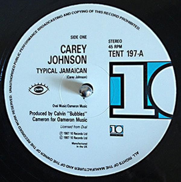 Carey Johnson - Typical Jamaican