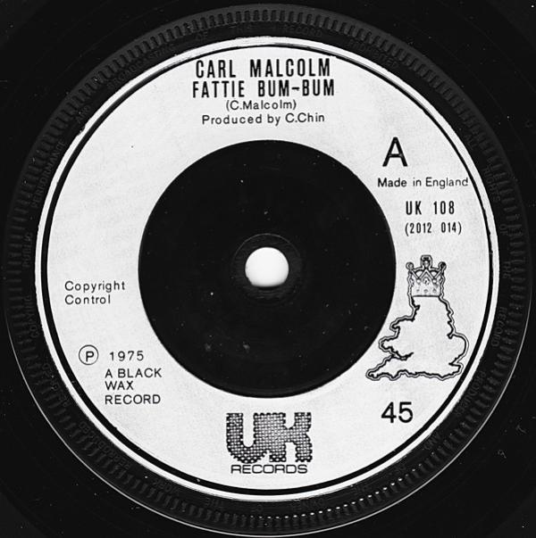 Carl Malcolm, Skin, Flesh & Bones - Fattie Bum-Bum / Bum-Bum Situation