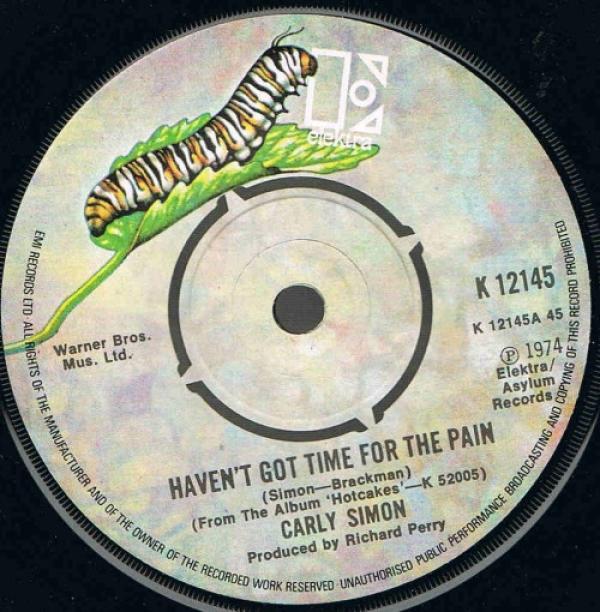 Carly Simon - Haven't Got Time For The Pain