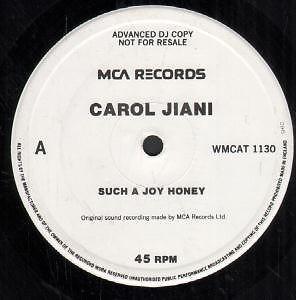 Carol Jiani - Such A Joy Honey